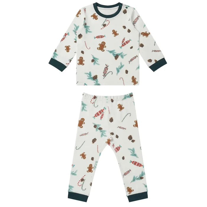 Nest Designs Kids/Baby Two-Piece Long Sleeve PJ Set (Organic Cotton) - Christmas Day!