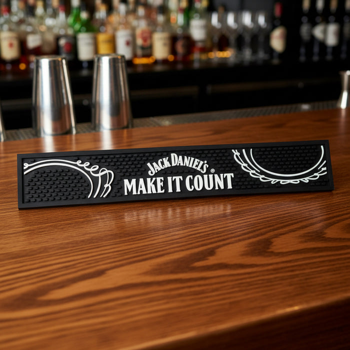 New Jack Daniel’s Make it Count Bar Mat - The Whiskey Cave