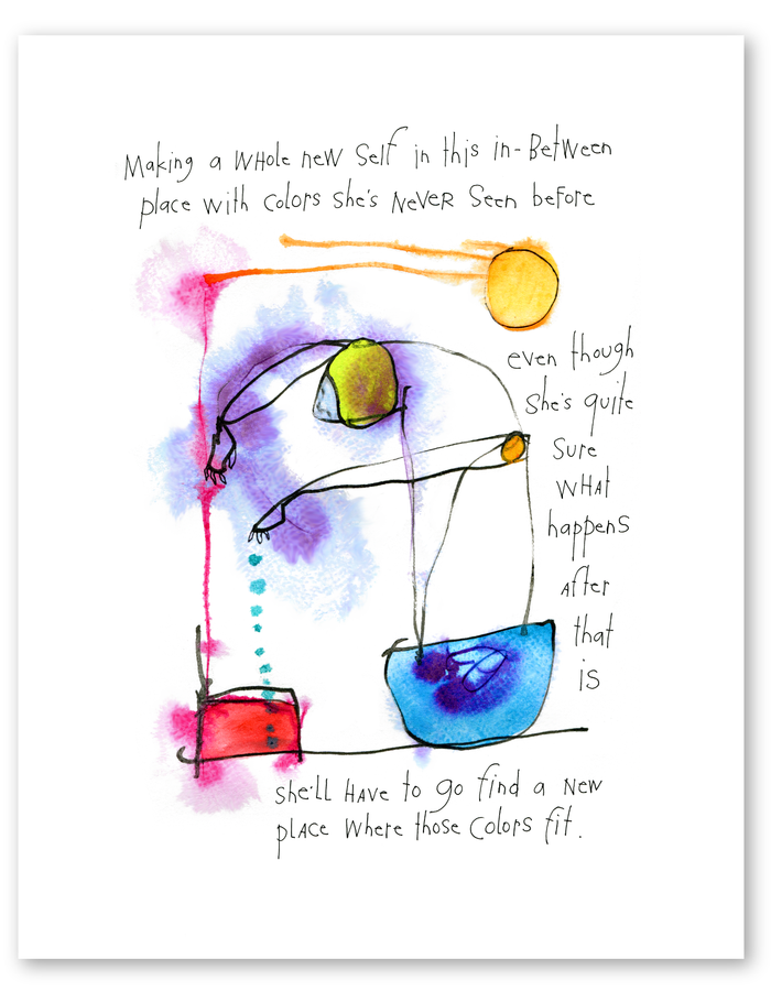 new self art print