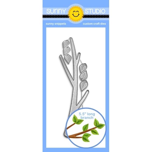 Sunny Studio Stamps Out on a Limb Tree Branch Cutting Dies SSDIE-288