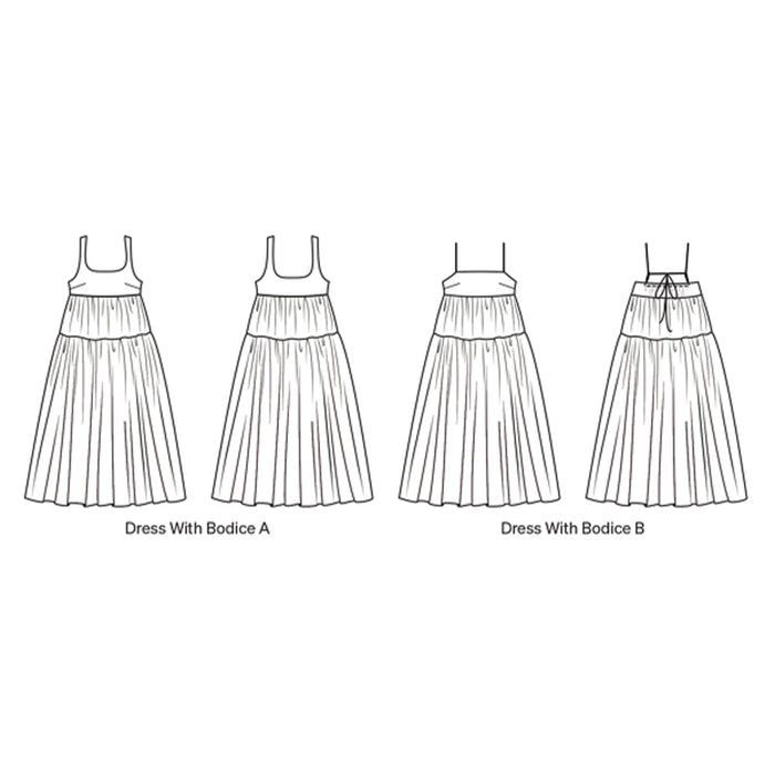 Papercut Pattern - Celestia Curve Dress