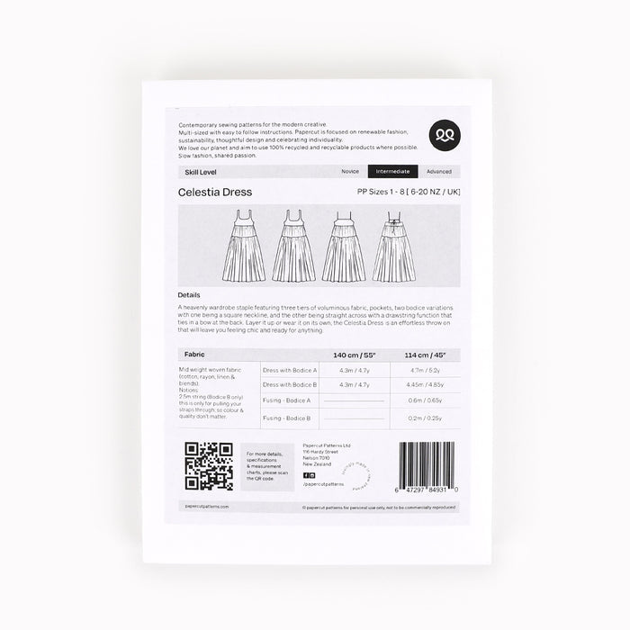 Papercut Pattern - Celestia Dress