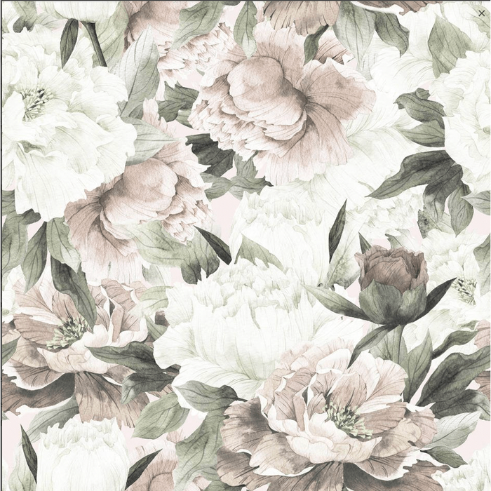 Pastel Floral Wallpaper - Cozy Nursery