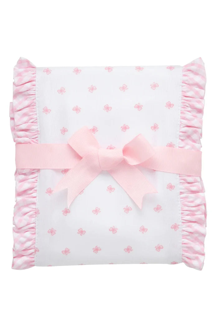 Pink Bow Fancy Burp