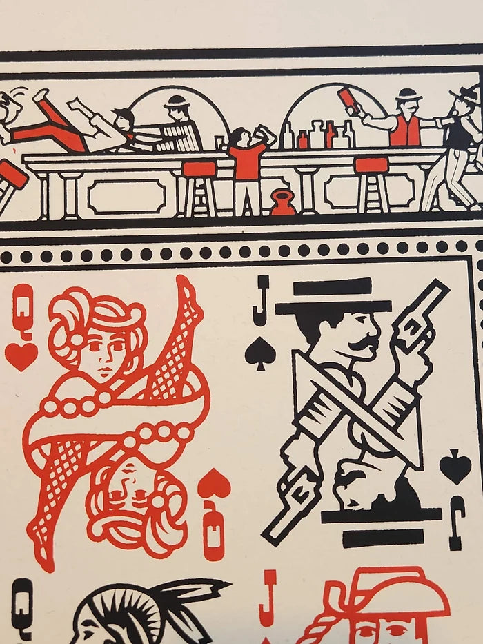 Playing Card Barfight