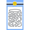 Sunny Studio Stamps Puddle Jumpers Metal Cutting Die Set SSDIE-361