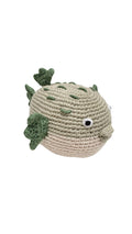 Puffer Fish Plush Rattle
