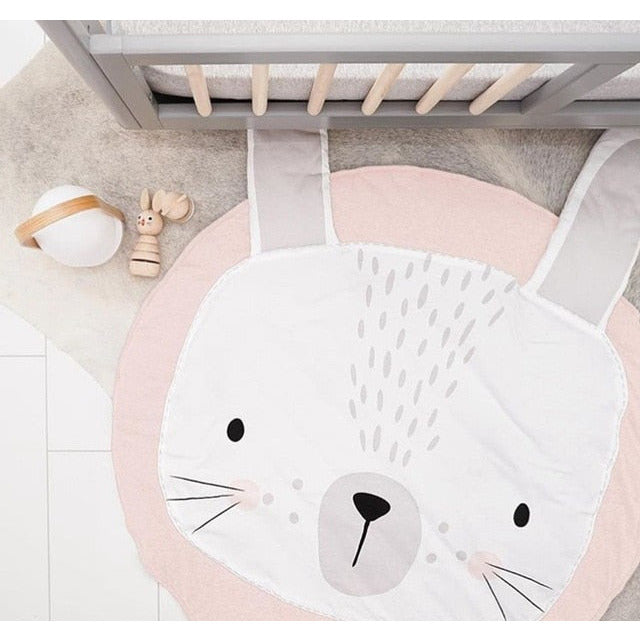 Rabbit Baby Play Mat - Cozy Nursery
