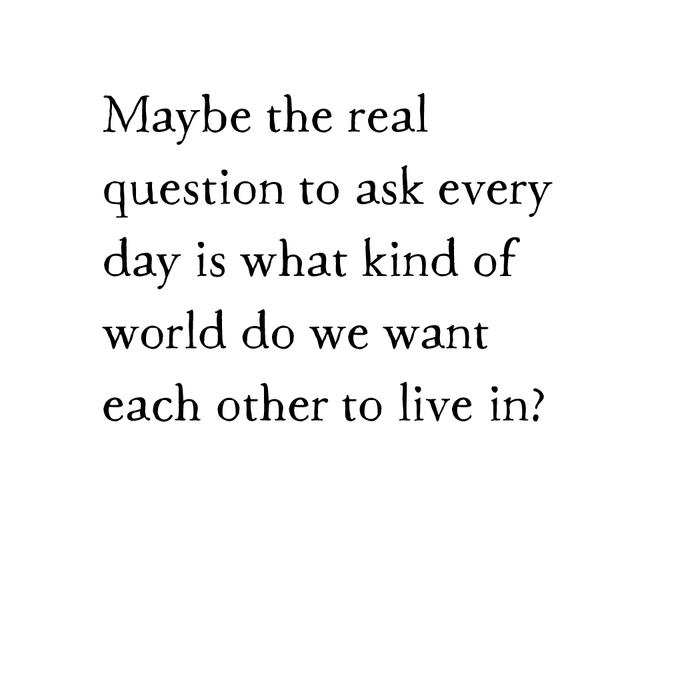 real question art print