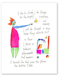 right reason art print