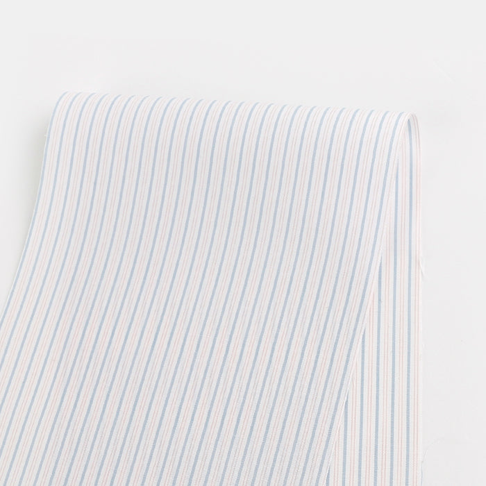 Sandwich Stripe Cotton - Blue