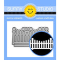 Sunny Studio Stamps Scalloped Fence Border Metal Cutting Dies SSDIE-252