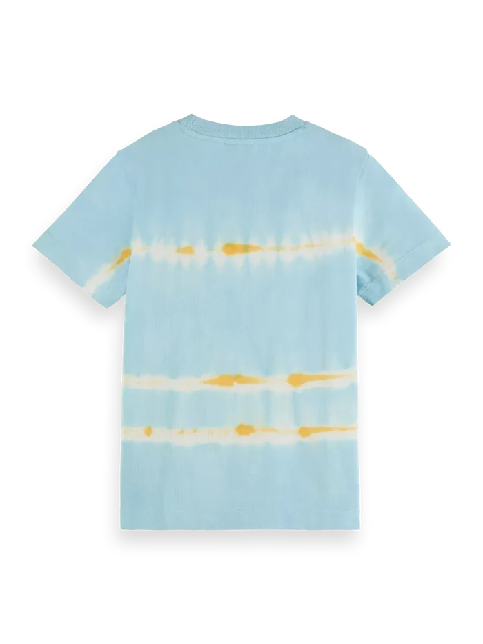 SCOTCH & SODA Kids Relaxed-fit Organic Short Sleeve Tie-dye T-shirt - 6Y