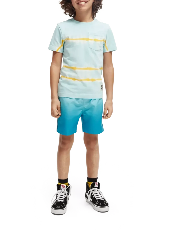 SCOTCH & SODA Kids Relaxed-fit Organic Short Sleeve Tie-dye T-shirt - 6Y