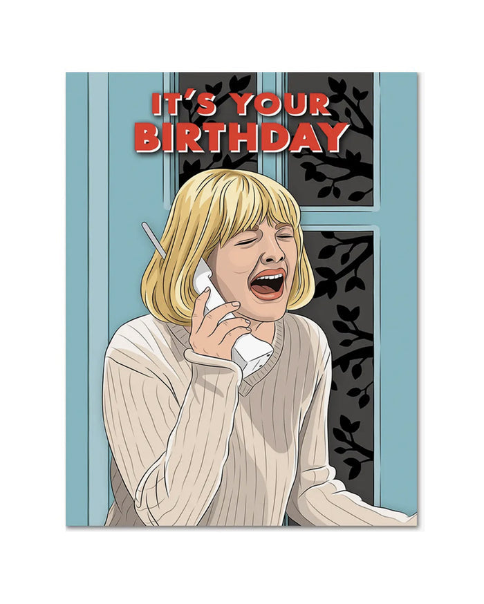 Scream It's Your Birthday Card