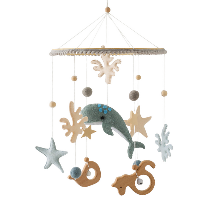 Sea Animals Baby Crib Mobile - Cozy Nursery