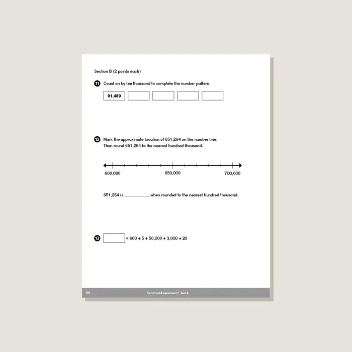 Singapore Math - Dimensions Math Tests 4A