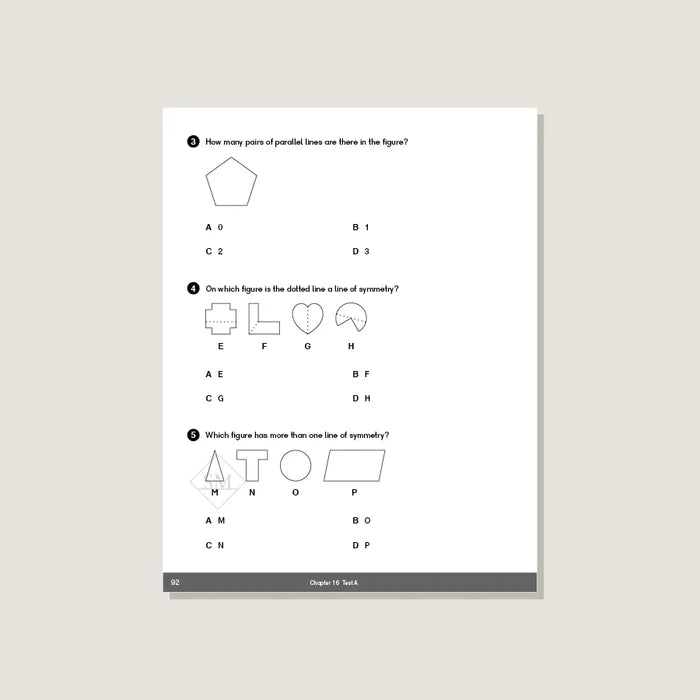Singapore Math - Dimensions Math Tests 4B