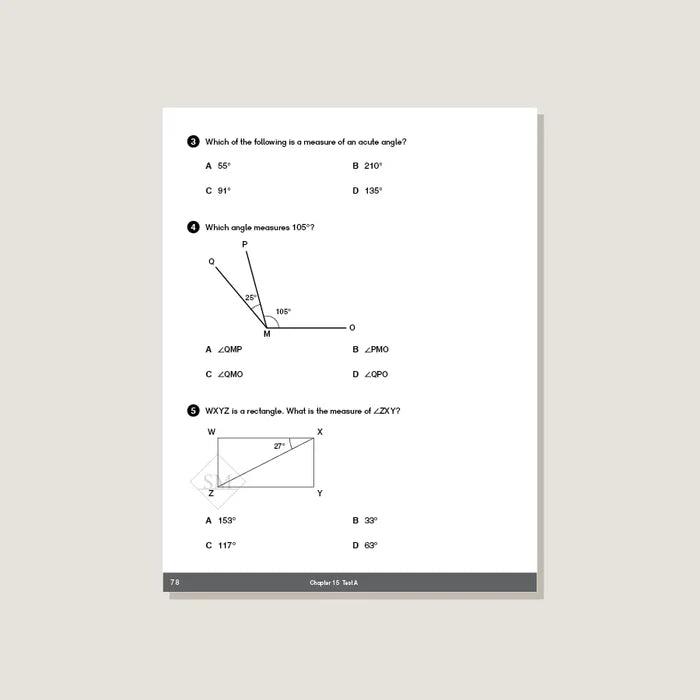 Singapore Math - Dimensions Math Tests 4B