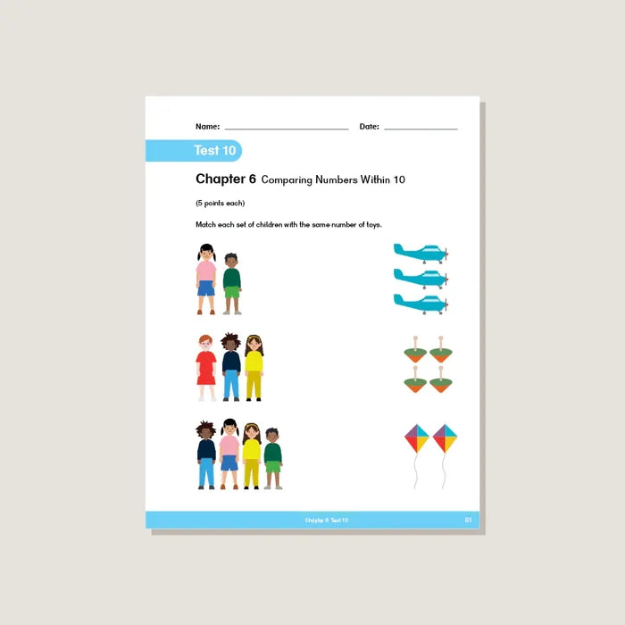 Singapore Math - Dimensions Math Tests  K