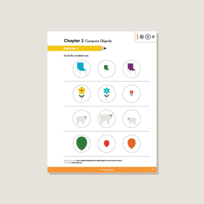 Singapore Math - Dimensions Math Workbook   PreK-A