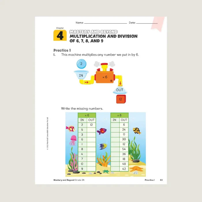 Singapore Math - Primary Mathematics Mastery and Beyond 3A