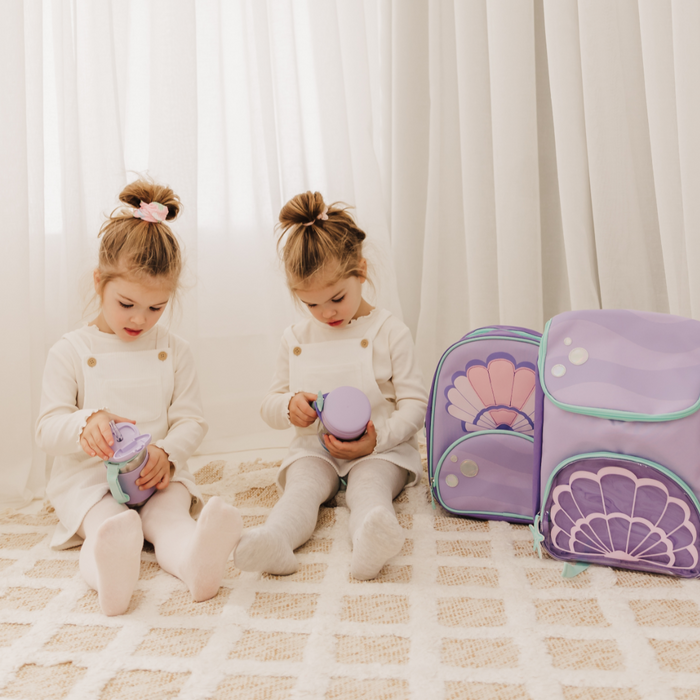 Skip Hop Spark Style Big Kid Backpack- Seashell