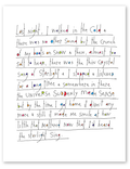 song of starlight art print