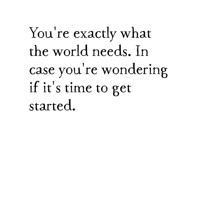 start time art print