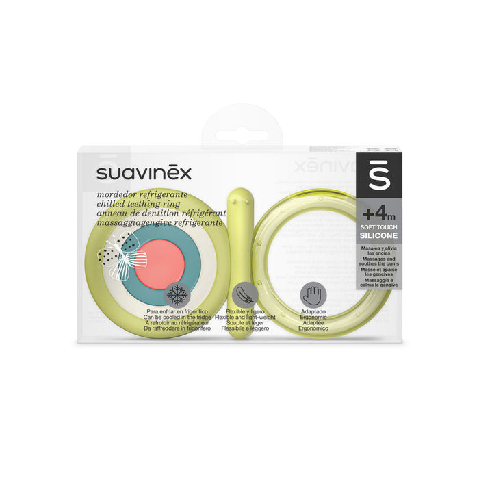 Suavinex Dragonfly Silicone Chilled Teething Ring - Multicolor