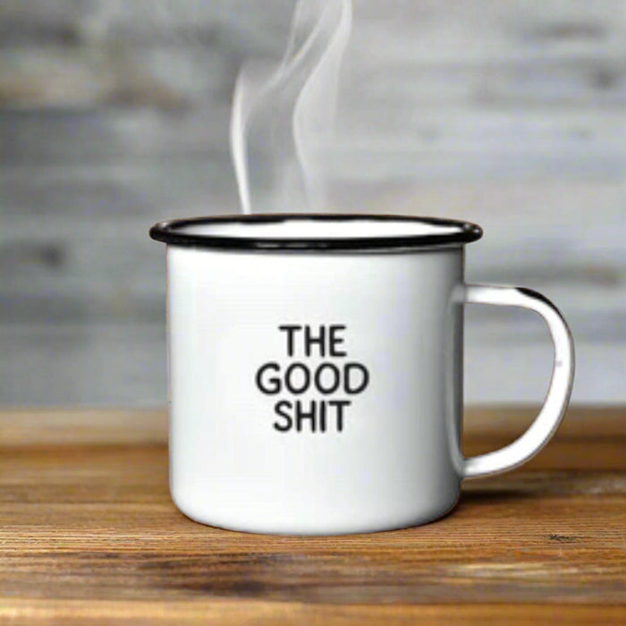 Swag Brewery Enameled Mug “The Good Shit” - The Whiskey Cave