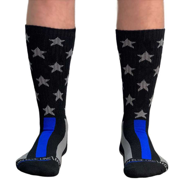 Thin Blue Line Flag Performance Socks