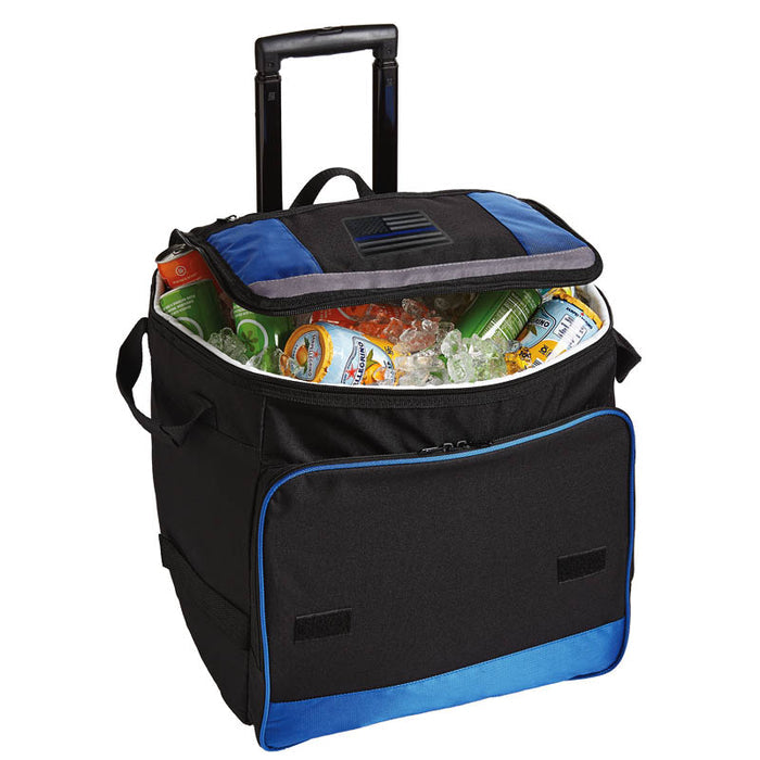 Thin Blue Line Rolling, 48-Can Capacity Cooler