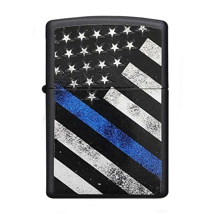 Thin Blue Line Zippo Lighter