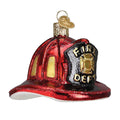 Thin Red Line Ornament, Fire Helmet