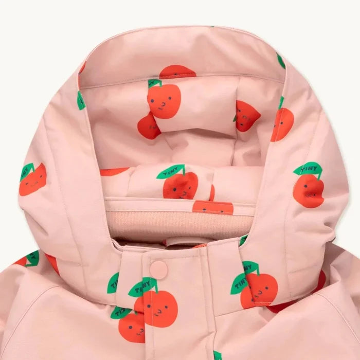 TINYCOTTONS Kids Tiny Apple Snow Winter Jacket - Powder Pink