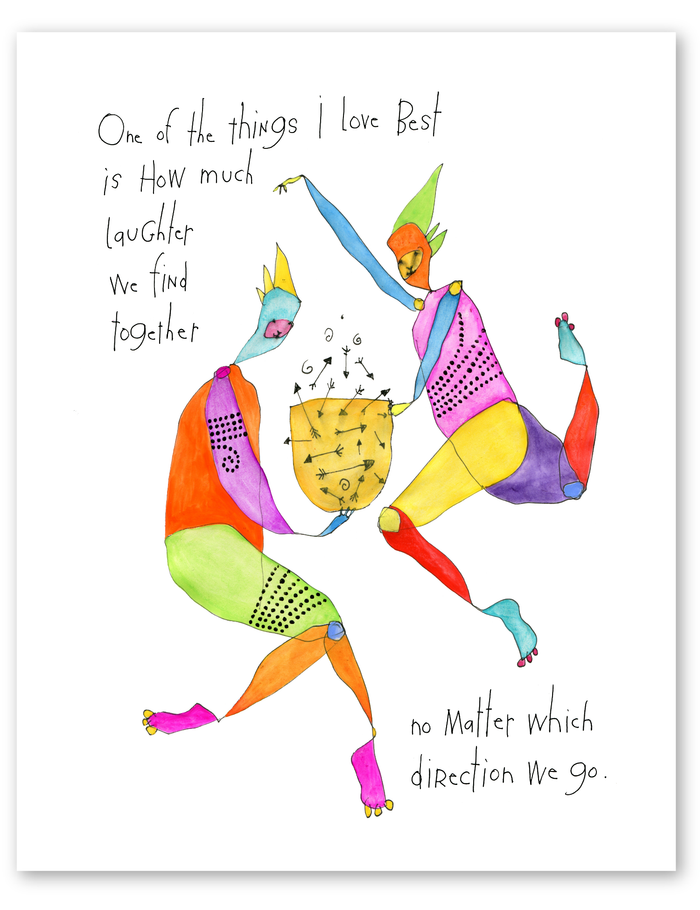 true north art print