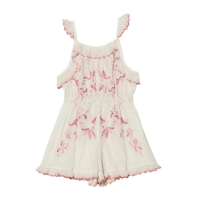 Tutu Du Monde Girl's COPACABANA Samba Onesie - Milk