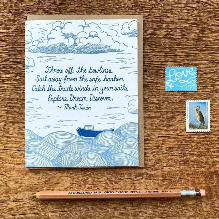 Twain Quote Card