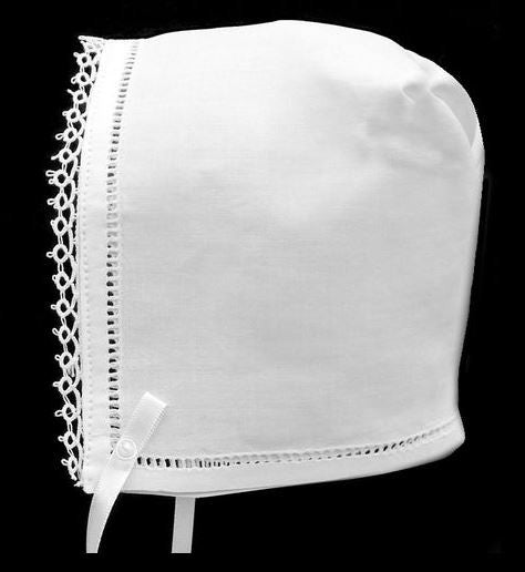 Unisex Baby Blessing Bonnet