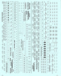 US Missile Markings Data, Stencil Decals 1/32, 1/48, 1/72