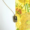 Van Gogh Sunflower Necklace