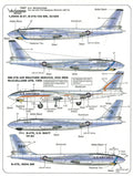 Warbird 5 Options, B-47B, B-47E , 1000th Stratojet Decals Part I in 1/72 007