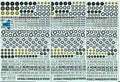 Warbird Blemished Allied Marking Decals 1/144 01, 3 SHEETS