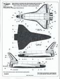 Warbird Decals, Space Shuttle Tile Decals, Details 1/72 034 For Monogram Kit