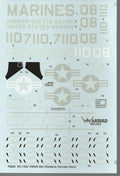 Warbird KC-130J VMGR-352 Raiders Harvest Hawk Decals in 1/72 023