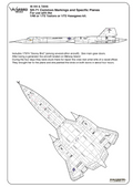 Warbird SR-71 Blackbird Common Markings/ Stencil/ Data Decals 1/72 048 w/ Multi- Options