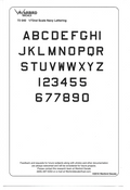 Warbird US Navy Lettering Decals, BLACK 1/72 040