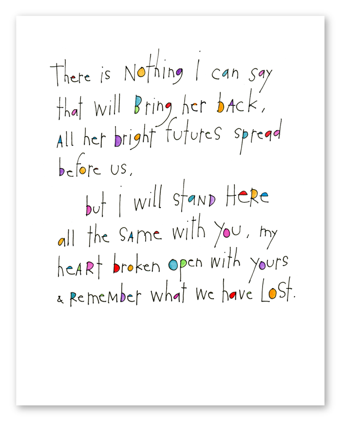 with you art print