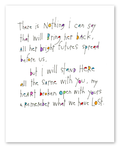 with you art print